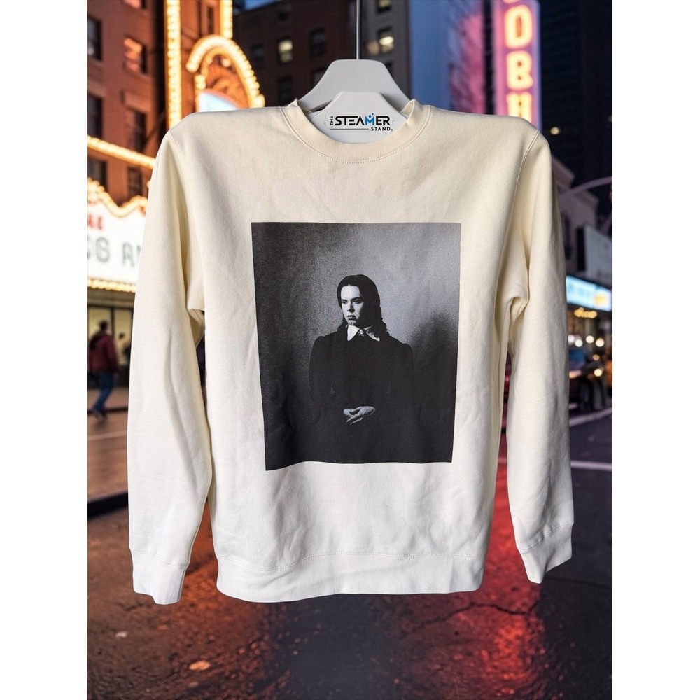 Oh Mary Broadway Cole Escola Mary Todd Lincoln Cream Graphic Sweatshirt Small